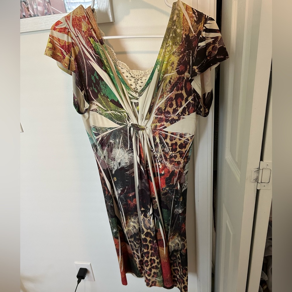 pattern dress